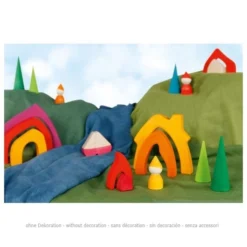 GOKI Kabouterhuis Hout 7-delig -Speelgoed Winkel image 2610