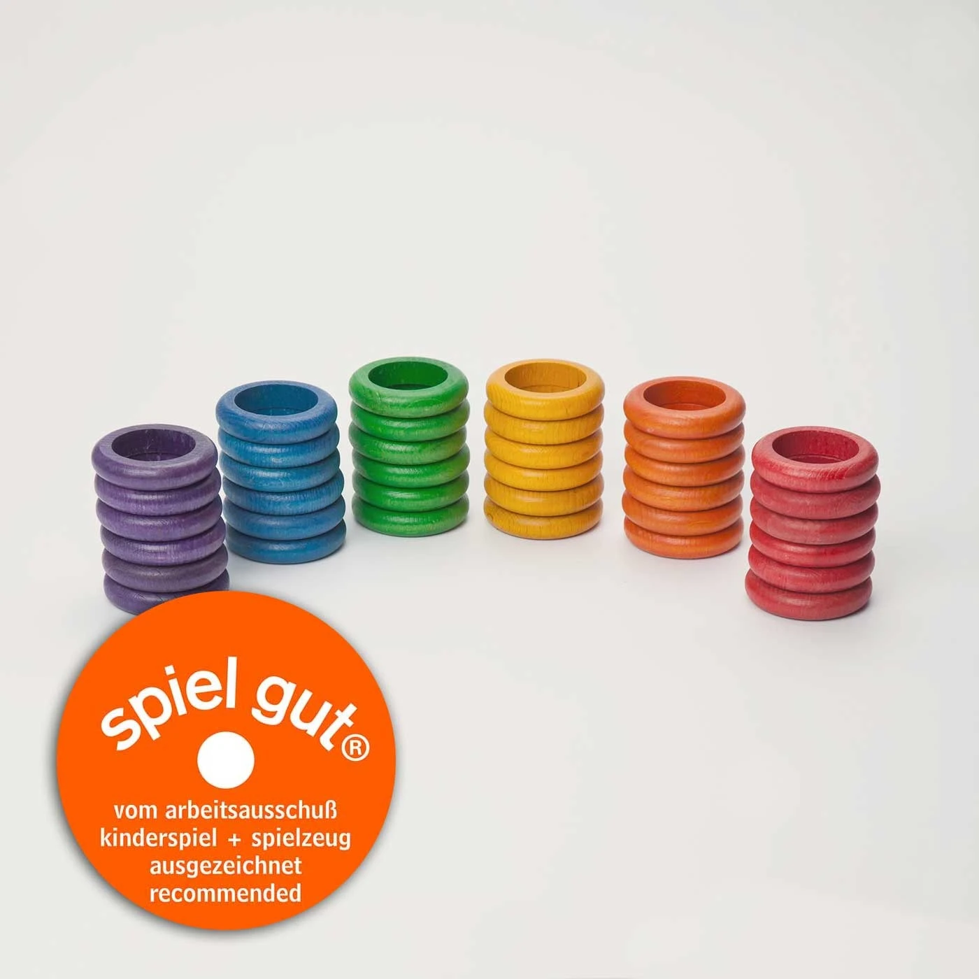 Grapat Rings Houten Ringen 36-delig 15-116 2 Grapat Rings Houten Ringen 36-delig 15-116 - Afbeelding 2