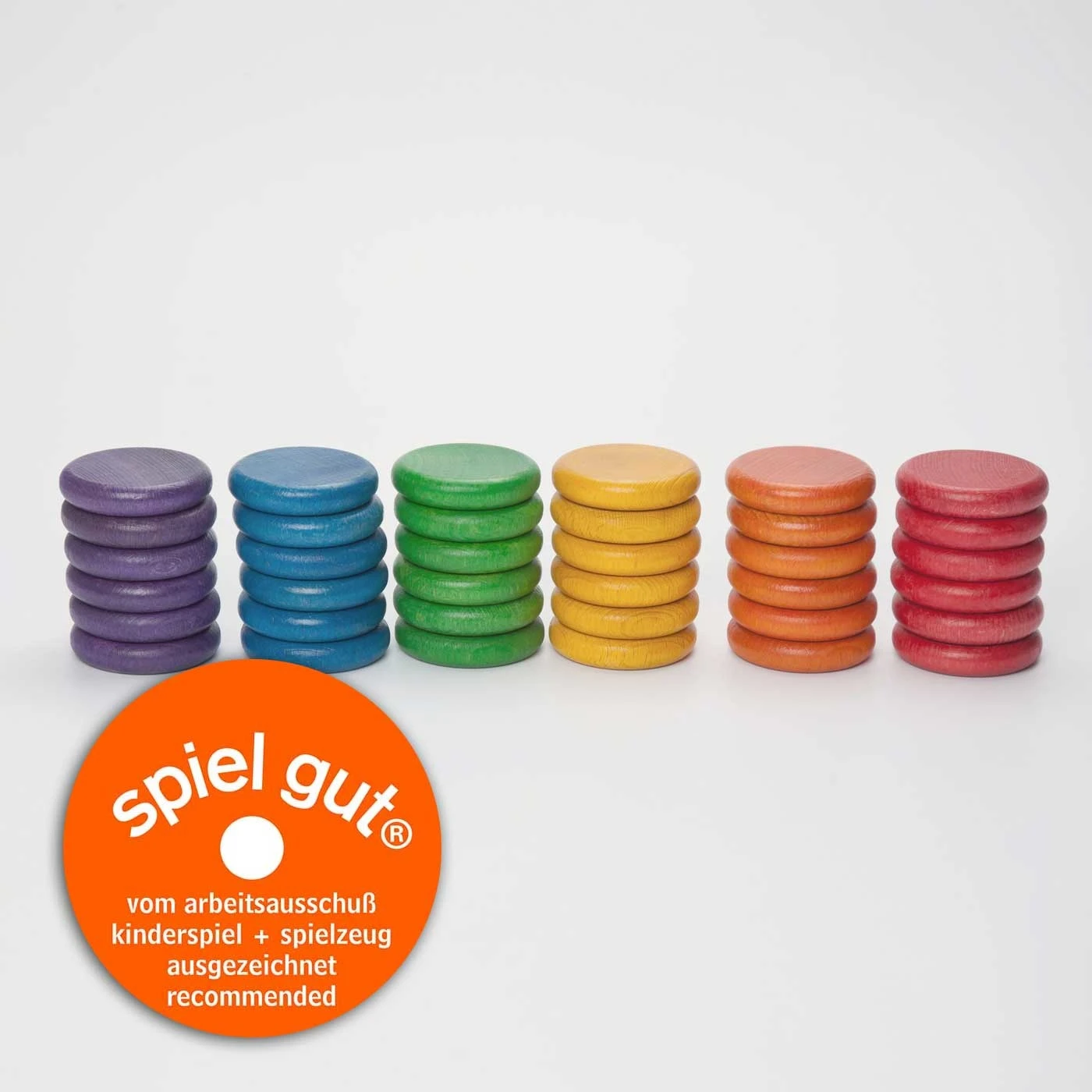 Grapat Coins Houten Munten 36-delig 15-118 1 Grapat Coins Houten Munten 36-delig 15-118