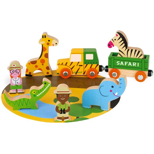 Janod Safari Story Set Hout 1 Janod Safari Story Set Hout