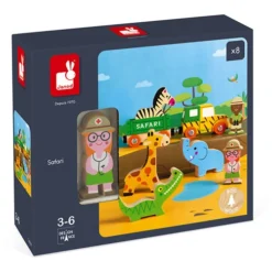 Janod Safari Story Set Hout 7 Janod Safari Story Set Hout -Speelgoed Winkel image 2713