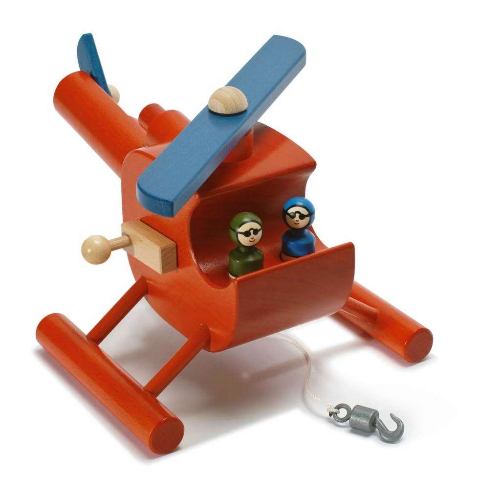 Weizenkorn Helikopter David Met Lier Hout 2 Weizenkorn Helikopter David Met Lier Hout - Afbeelding 2