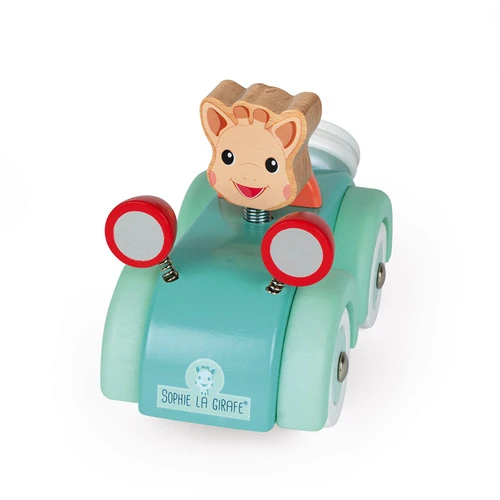 Janod Auto Sophie De Giraf Hout 1 Janod Auto Sophie De Giraf Hout