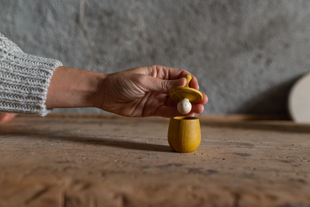 Grapat Little Things Yellow Houten Opbergdoosje 21-227 4 Grapat Little Things Yellow Houten Opbergdoosje 21-227 - Afbeelding 4