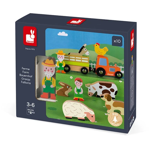 Janod Boerderij Set Story 4 Janod Boerderij Set Story - Afbeelding 4
