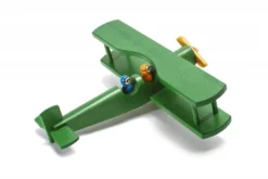 Weizenkorn Vliegtuig Dubbeldekker Hout -Speelgoed Winkel image 2867