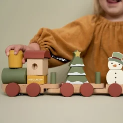 Little Dutch Blokkentrein Kerst FSC 9 Little Dutch Blokkentrein Kerst FSC -Speelgoed Winkel image 2894