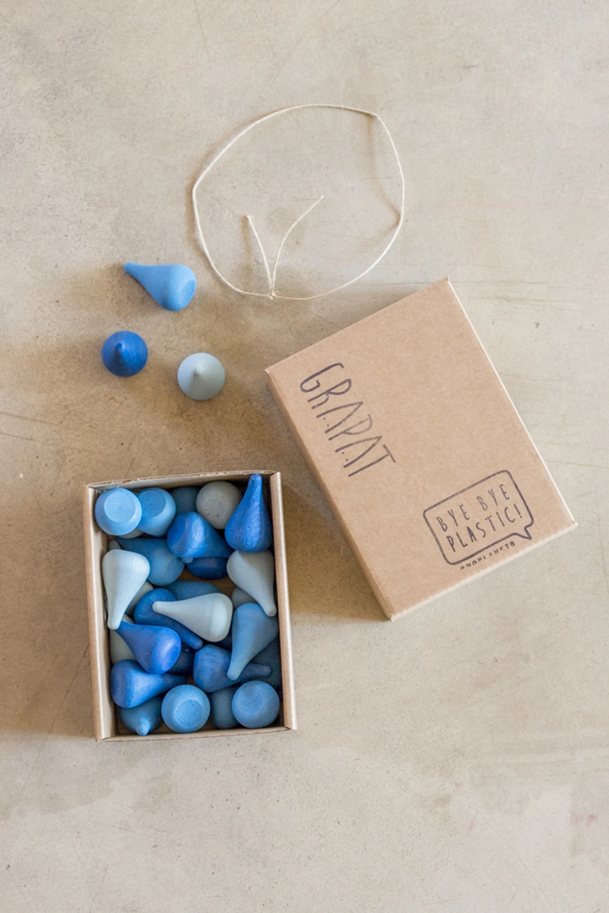 Grapat Mandala Regendruppels Houten Speelset 19-205 2 Grapat Mandala Regendruppels Houten Speelset 19-205 - Afbeelding 2