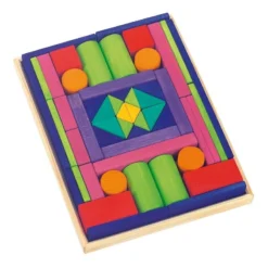 Glückskäfer Blokkendoos Provence 53-delig Hout