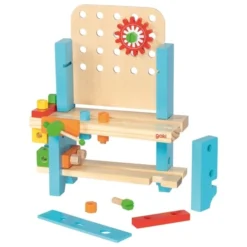 GOKI Mijn Eerste Werkbank Hout 8 GOKI Mijn Eerste Werkbank Hout -Speelgoed Winkel image 3052