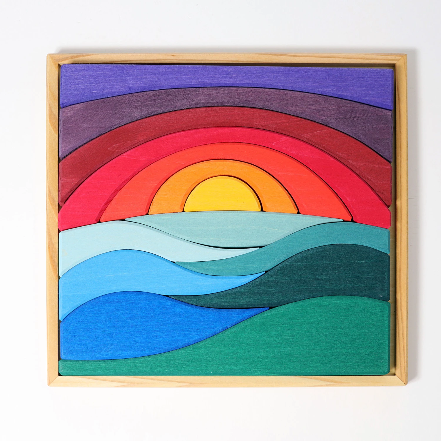 Grimm's Houten Puzzel Landschap 43500 1 Grimm's Houten Puzzel Landschap 43500