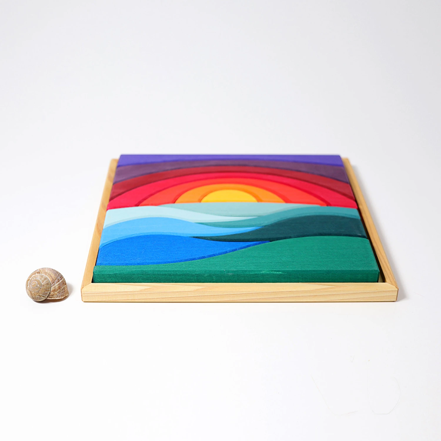 Grimm's Houten Puzzel Landschap 43500 4 Grimm's Houten Puzzel Landschap 43500 - Afbeelding 4