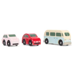 Le Toy Van Retro Metro Car Set Hout