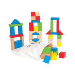 Hape Blokkenset Hout 50-delig