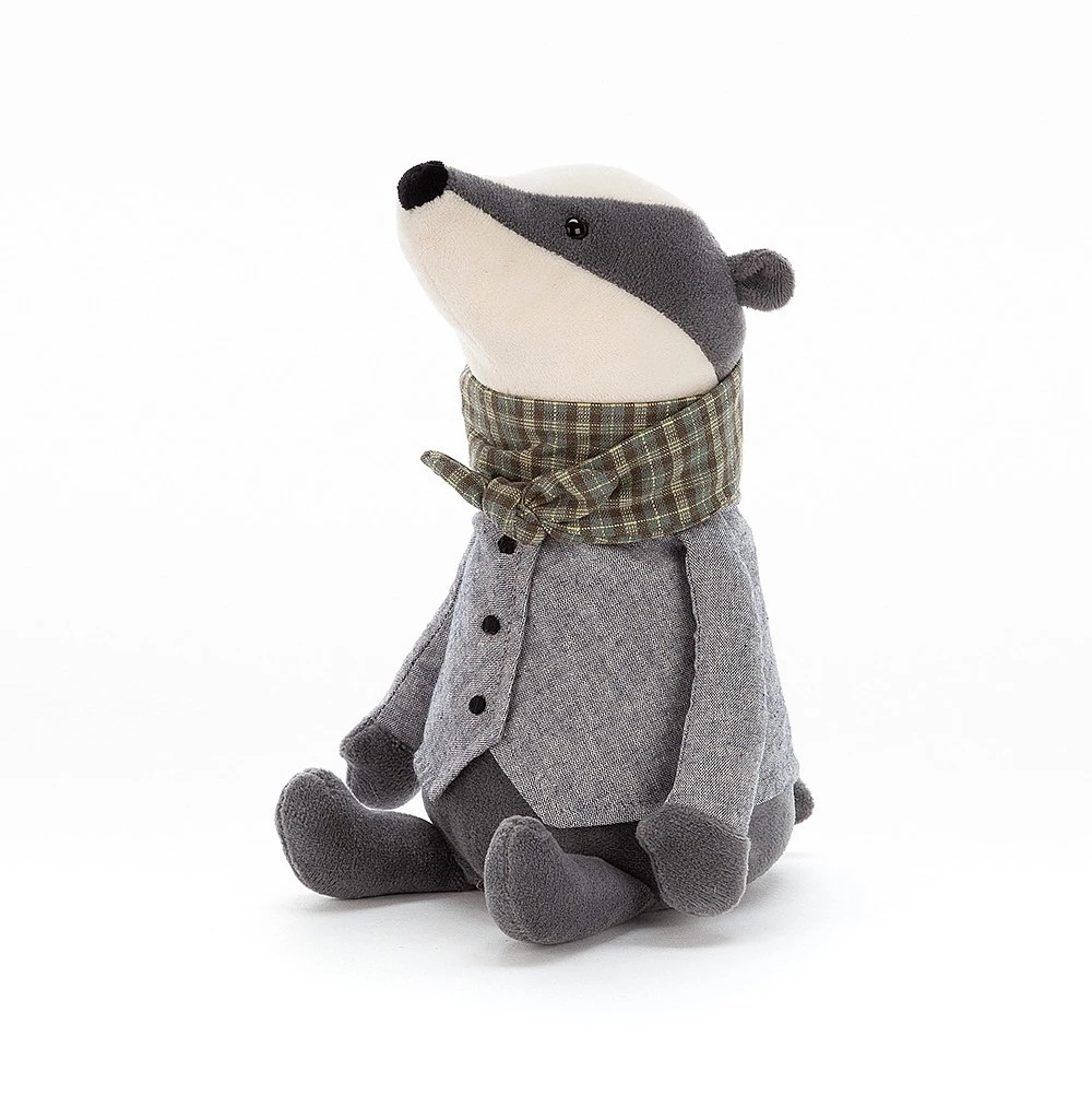 Jellycat Knuffel Das Riverside Ramblers Badger 2 Jellycat Knuffel Das Riverside Ramblers Badger - Afbeelding 2