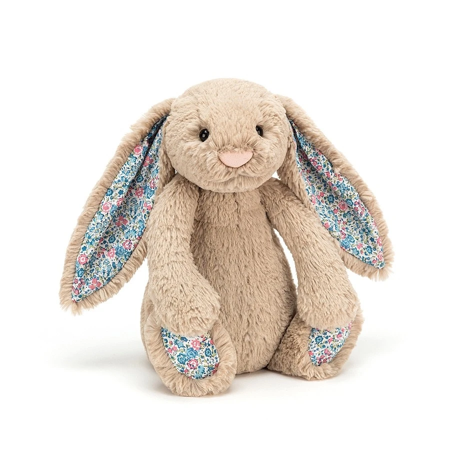 Jellycat Knuffel Konijn Blossom Beige Bunny Medium 1 Jellycat Knuffel Konijn Blossom Beige Bunny Medium