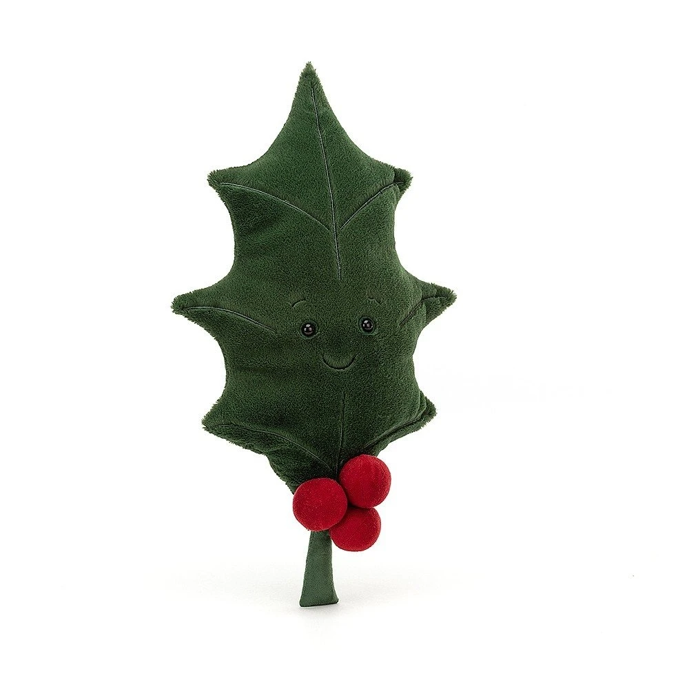 Jellycat Knuffel Blad Woodland Holly Leaf 2 Jellycat Knuffel Blad Woodland Holly Leaf - Afbeelding 2