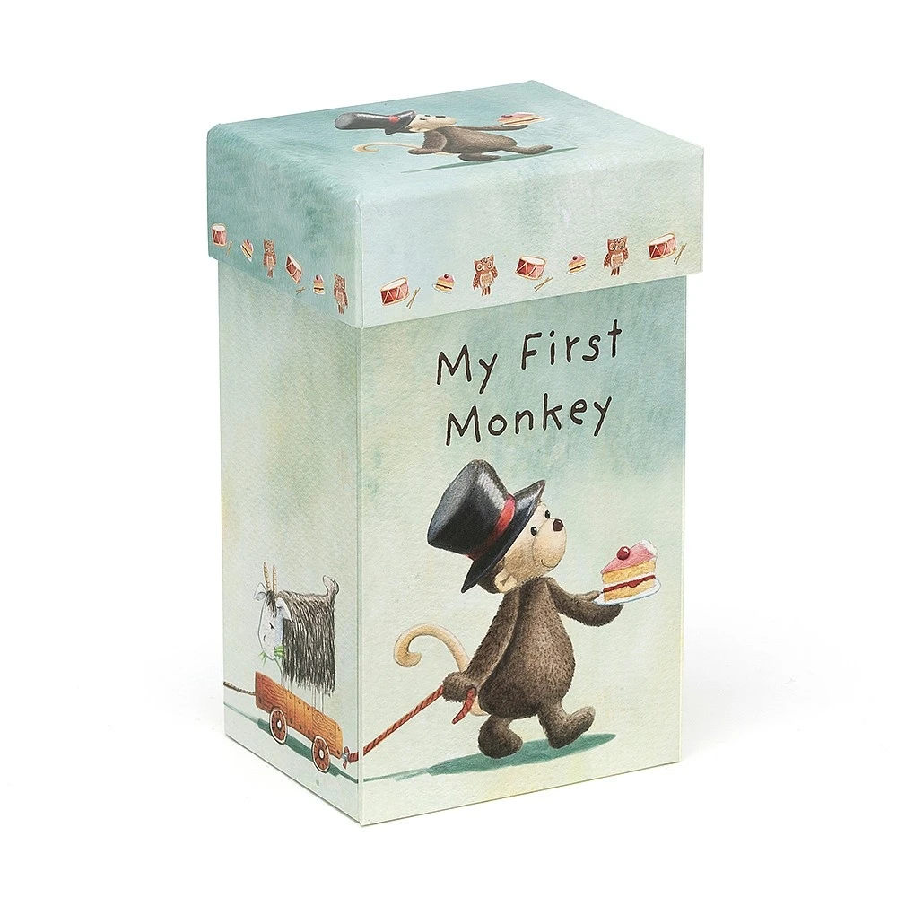 Jellycat Knuffel Aap My First Monkey 4 Jellycat Knuffel Aap My First Monkey - Afbeelding 4