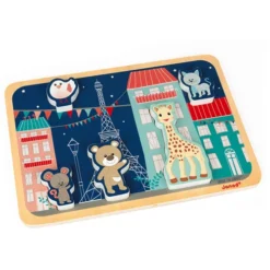 Janod Puzzel Sophie De Giraf Hout