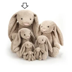 Jellycat Knuffel Konijn Bashful Beige Bunny Very Big 7 Jellycat Knuffel Konijn Bashful Beige Bunny Very Big -Speelgoed Winkel image 3438