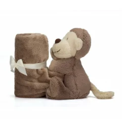 Jellycat Knuffeldoek Aap Bashful Monkey Soother -Speelgoed Winkel image 3454