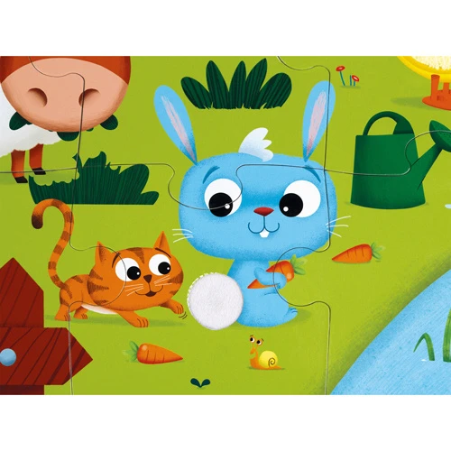 Janod Voelpuzzel Boerderij 5 Janod Voelpuzzel Boerderij - Afbeelding 5