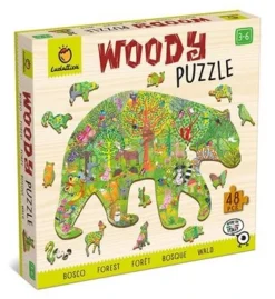 Woody Houten Puzzel Speelset Bos