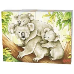 GOKI Blokkenpuzzel Australische Dieren Hout 12pcs -Speelgoed Winkel image 403