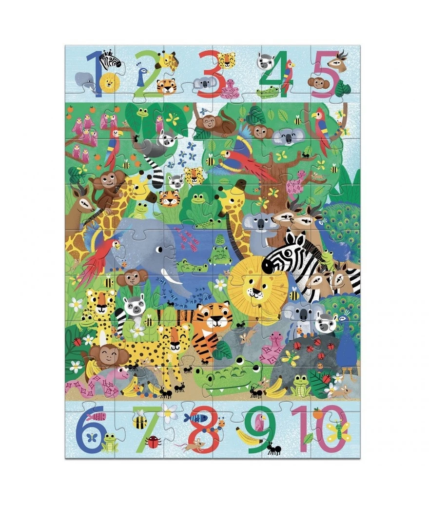 Djeco Puzzel Jungle 54 Pcs 2 Djeco Puzzel Jungle 54 Pcs - Afbeelding 2