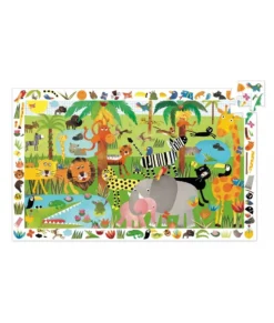 Djeco Puzzel Observatie Van De Jungle 35 Pcs