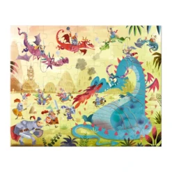 Janod Puzzel Draken In Opbergkoffer