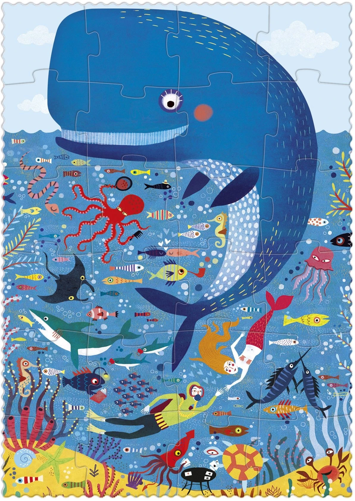 Londji Pocket Puzzel My Little Ocean 24 Pcs 2 Londji Pocket Puzzel My Little Ocean 24 Pcs - Afbeelding 2