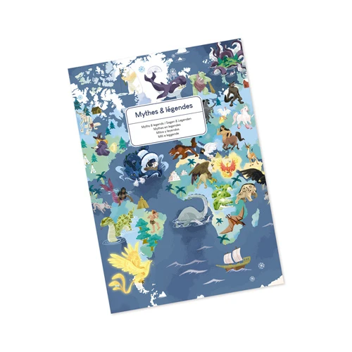 Janod Reuzenpuzzel Educatief Mythes En Legendes 350 Pcs 2 Janod Reuzenpuzzel Educatief Mythes En Legendes 350 Pcs - Afbeelding 2