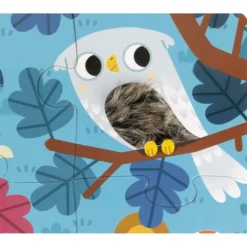 Janod Voelpuzzel Bosdieren -Speelgoed Winkel image 514