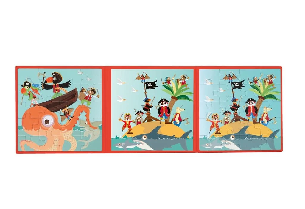 Scratch Magneet Puzzelboek Piraten 4 Scratch Magneet Puzzelboek Piraten - Afbeelding 4