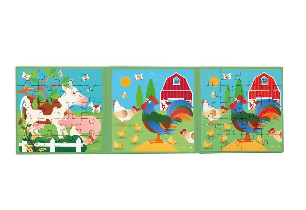 Scratch Magneet Puzzelboek Boerderij 3 Scratch Magneet Puzzelboek Boerderij - Afbeelding 3