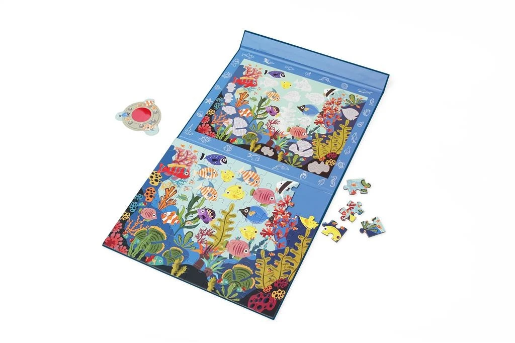 Scratch Magnetische Puzzel 2 In 1 Oceaan 80pcs 1 Scratch Magnetische Puzzel 2 In 1 Oceaan 80pcs