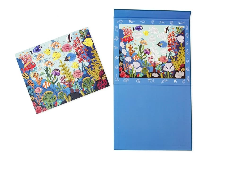 Scratch Magnetische Puzzel 2 In 1 Oceaan 80pcs 3 Scratch Magnetische Puzzel 2 In 1 Oceaan 80pcs - Afbeelding 3