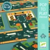 Djeco Pop To Play Puzzel Roads 21 Pcs