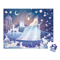 Janod Puzzel IJsprinses In Opbergkoffer