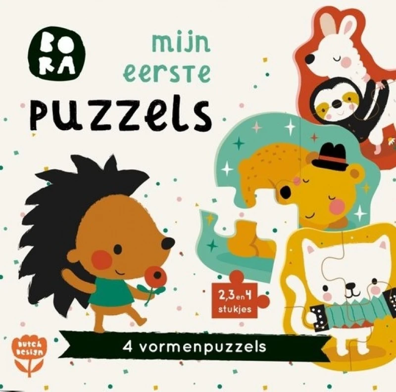 Bora Mijn Eerste Puzzels 4-delig 1 Bora Mijn Eerste Puzzels 4-delig