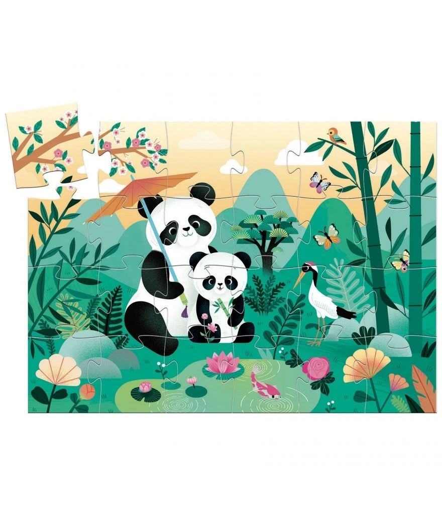 Djeco Puzzel Leo De Panda 24 Pcs 2 Djeco Puzzel Leo De Panda 24 Pcs - Afbeelding 2