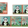 Scratch Magneet Puzzelboek Panda