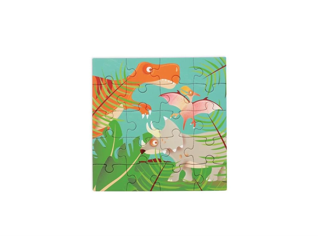 Scratch Magneet Puzzelboek Dinosauriers 3 Scratch Magneet Puzzelboek Dinosauriers - Afbeelding 3