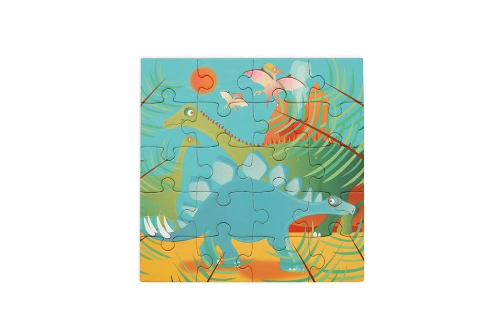 Scratch Magneet Puzzelboek Dinosauriers 4 Scratch Magneet Puzzelboek Dinosauriers - Afbeelding 4