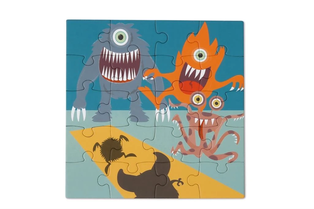 Scratch Magneet Puzzelboek Monsters 4 Scratch Magneet Puzzelboek Monsters - Afbeelding 4