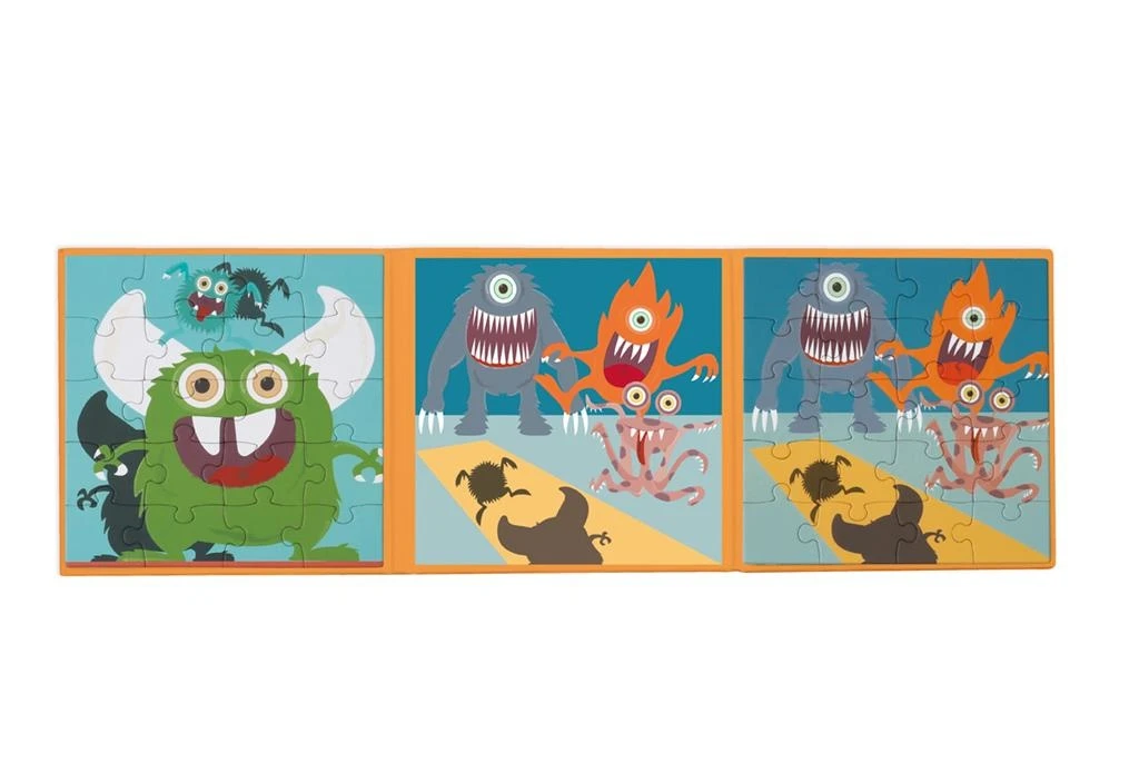 Scratch Magneet Puzzelboek Monsters 5 Scratch Magneet Puzzelboek Monsters - Afbeelding 5
