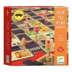 Djeco Pop To Play The City 24 Pcs -Speelgoed Winkel image 658