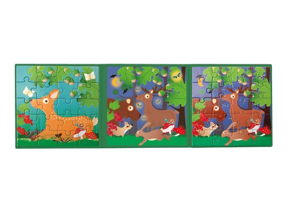 Scratch Magneet Puzzelboek Bosdieren 3 Scratch Magneet Puzzelboek Bosdieren - Afbeelding 3
