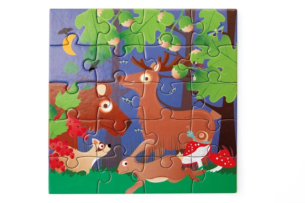 Scratch Magneet Puzzelboek Bosdieren 6 Scratch Magneet Puzzelboek Bosdieren - Afbeelding 6